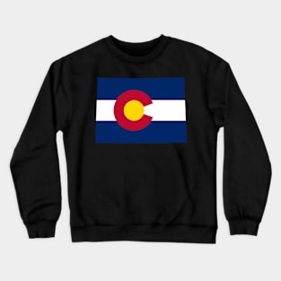 Colorado Flag Map Crewneck Sweatshirt